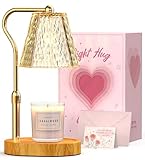 Candle Warmer Lamp with Timer Dimmable Gifts for Women, Adjustable Height Wax Warmer Lamp for Scented Candles, House Warming Gifts for New Home Modern Farmhouse Decor