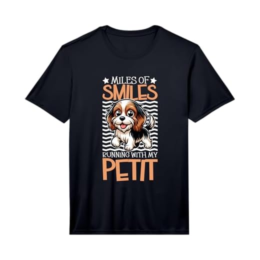 Mens Running with My Petit Basset Griffon Vendéen Performance T-Shirt