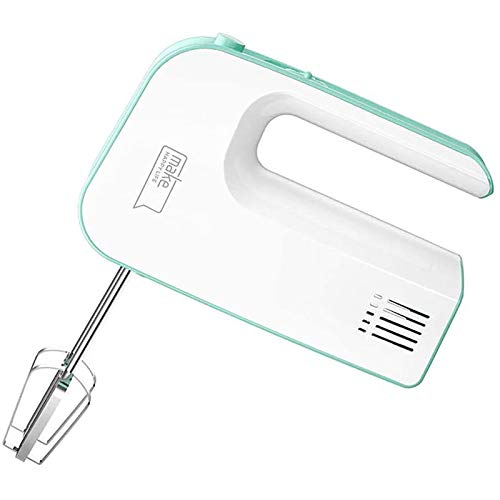 120W Kompakter Handmixer Elektrisch zum Schlagen + Mischen von Keksen, Brownies, Kuchen, Teig, Teigen, Baisern und mehr, 3-Gang