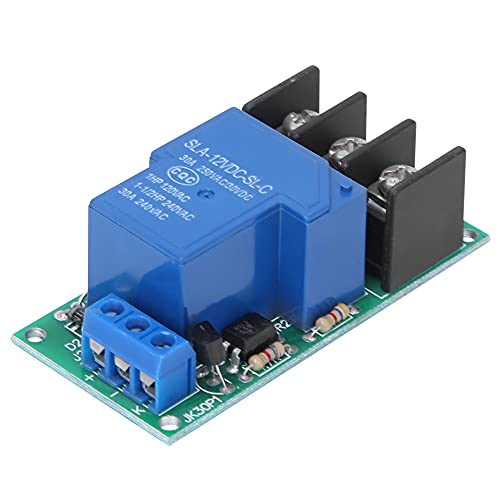 Garosa 2pcs 1-Way Time Relay Module with Optocoupler Isolation 30A Relay Expansion Module Low Level Trigger with Optocoupler Isolation 12VDC 80mA