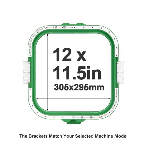 Bastidor magnético de 305x305 mm MaggieFrame para bordadoras Melco EMT16X 2