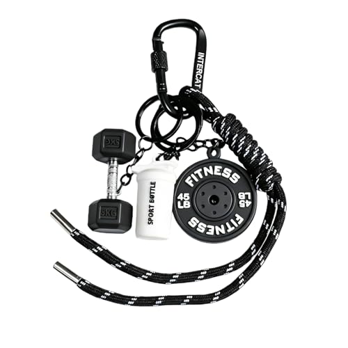 InterCat Gym Accessories for Women, Fitness Keychain Set - image 1