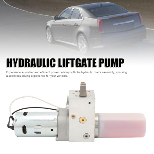 Image of Hydraulic Liftgate Motor Assembly for CTS 2010 to 2014 for Terrain 2010 to 2015, 25965861 25835476 Hydraulic Liftgate Pump, Enhanced Performance, Easy to Install