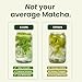 Crafti Ceremonial Grade Matcha Powder (Organic) - Unsweetened Authentic Japanese Daily Matcha Green Tea Powder from Uji, Kyoto for Barista-Grade Lattes (30g / 1.06oz)