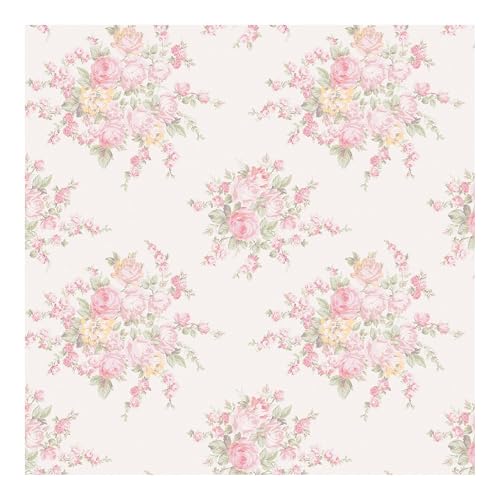 Shabby Chic by Rachel Ashwell Rose Blossom Pink Wallpaper