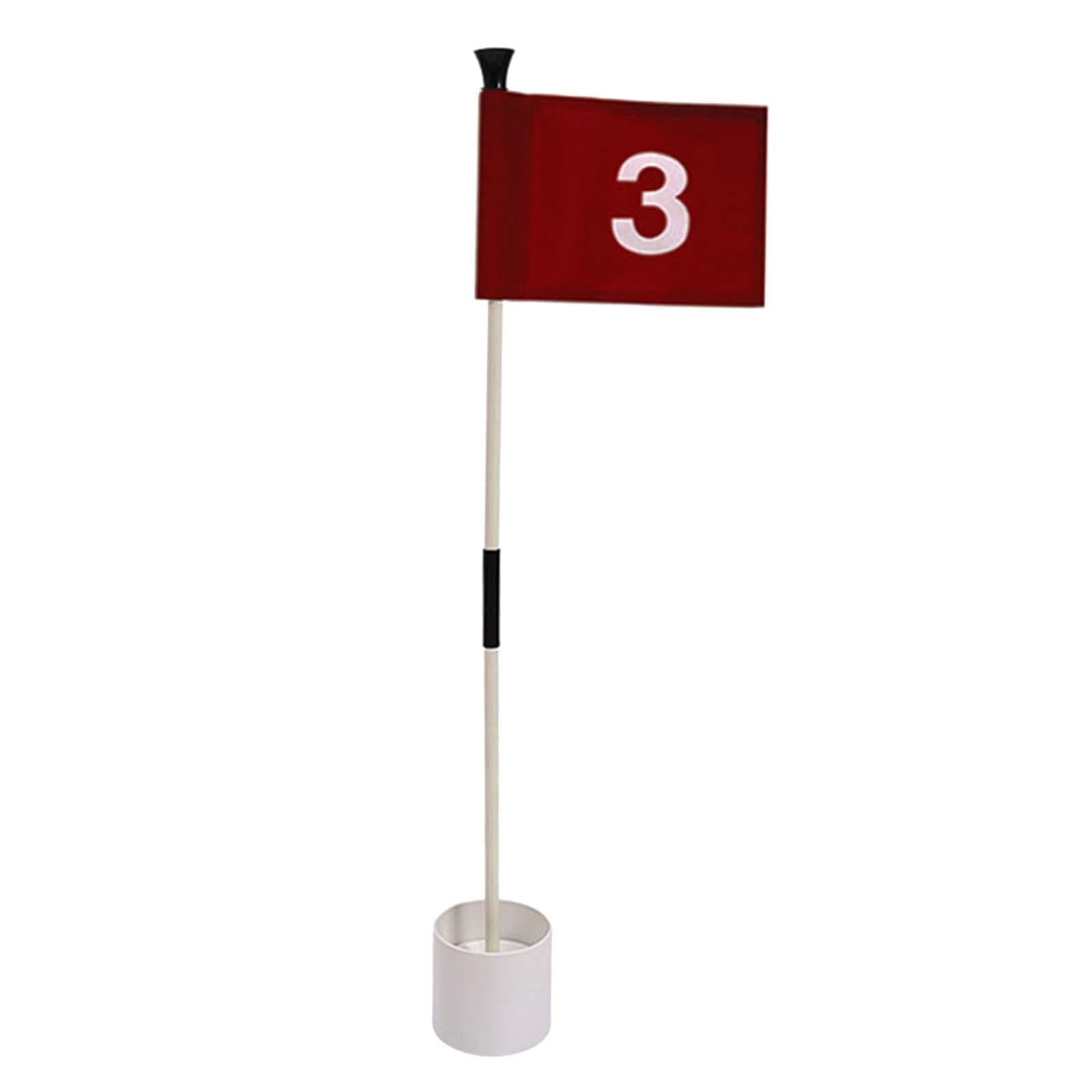Juego de Bandera de Putting Bandera de Práctica de Golf, Idea de Regalo para El Césped, de Prácticas Y El Jardín.