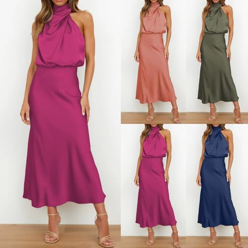 Robe de cocktail chic et fluide pour cérémonie officielle
