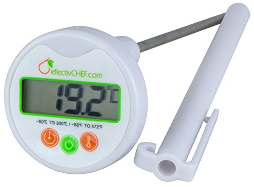 Digital Baking Thermometer - Instant Read Digital Thermometer for Cakes, Desserts and Bread