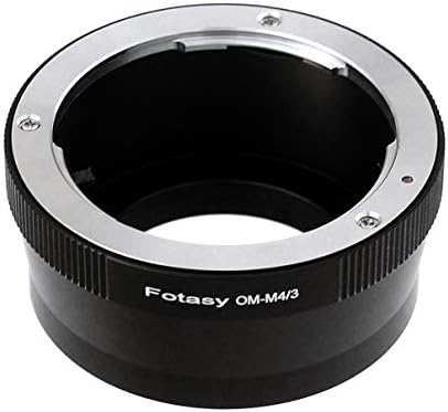 Fotasy Olympus OM Lens to M4/3 Adapter, OM to MFT Mount Converter, Compatible with Panasonic G7 G9 GF8 GH5 GX7 GX8 GX9 GX850 G90 G91 G95 G100 Olympus E-M1 E-M5 E-M10 I II III E-PM2 E-PM1 Pen-F E-M1X