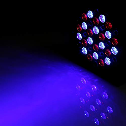 Greensen Stage Light Party Disco Club-lamp DMX512 met EU-afstandsbediening, 220 V ~ 240 V, voor school, bruiloft, hotel, pub bar, 72 W, 36 LED RGB - Image 3