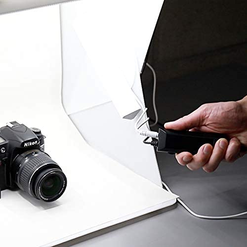 Foldio2 Plus (15inch Lightbox for Product Photography / 15" x 15" / Portable Studio, Dimmable LED Chips, CRI 97+, White & Black Background Sheets Included) by ORANGEMONKIE by foldio foldable studio - Used condition - Image 5