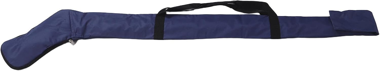 SUPVOX Portable Polyester Hockey Stick Carrier Bag with Separate Compartments and Widely Padded Shoulder Strap for Comfortable Carrying, for Ice Hockey Traveling and Competition