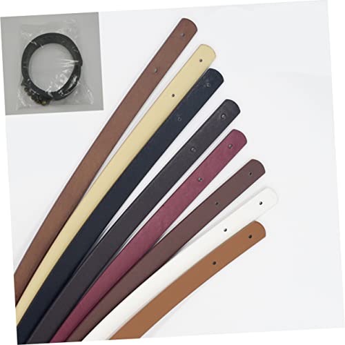 BESTOYARD 6 Peças Bolsa Crossbody Alça De Bolsa De Couro Carteiras De Couro Alças De Bolsa De Couro