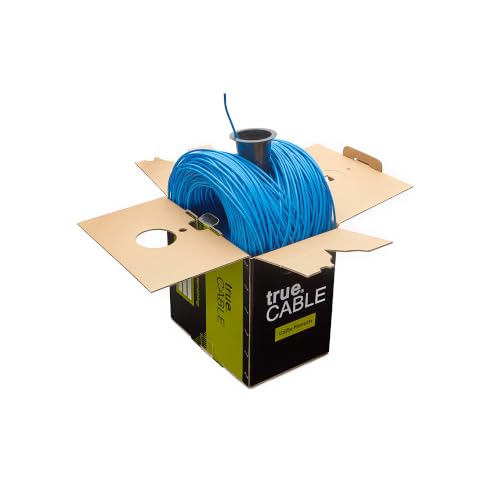 Cable Ethernet trueCABLE Cat5e FTP 305 m Azul miniatura 6