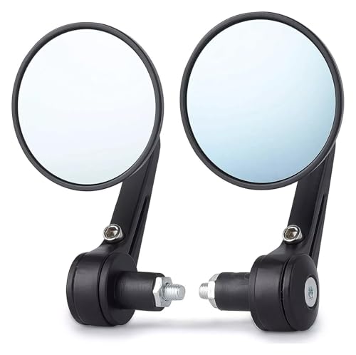 Rétroviseurs universels ronds 7/8 pour moto et scooter