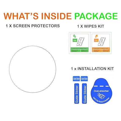 Image of Full Glue Tempered Glass Screen Protector Compatible For Samsung Galaxy Watch 5 Pro (45Mm) Glass Film (Pack Of 1) With Easy Installation Kit for Smartwatch [Transparent]