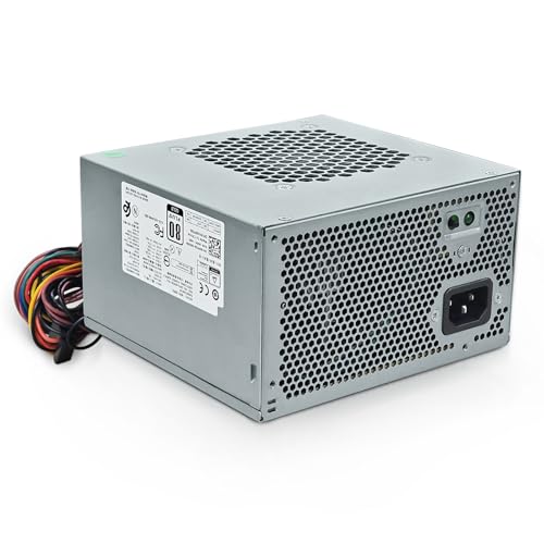 Upgraded D460EGM-00 0FFD6 460W Power Supply HU460AM-01 PSU Compatible with Dell Precision 3630 T3630 5680 T3640 T3650 Alien-Ware Aurora R7 R6 R5,DPS-460DB-18 A AC460AM-01 D460AM-03 Power Supply