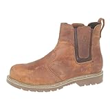 Amblers Steel FS165 Herren-Sicherheitsstiefel, Arbeitsschuhe Gr. 8, braun