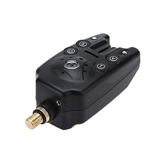 Lixada Fishing Bite Alarm，Sensitive Fishing Bite Alert Sound Alarm Sensitively,Fishing Bite Indicators with LED Lights for Daytime/Night Carp Fishing Outdoor