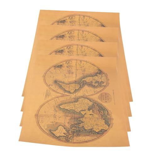 Cuadros vintage TOGEVAL exclusivos: pack de 4 piezas de decoración de pared nostálgica