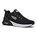 Campus Men's North Plus Running Shoes BLK - 8UK/India
