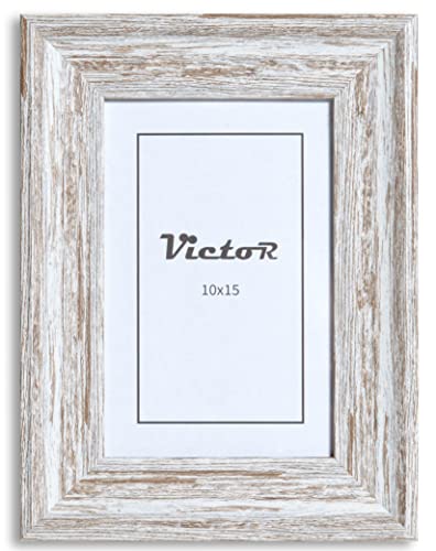 Cornice Decorativa Mura 35x35 Cm In Legno Con Vetro Acrilico Antiriflesso - Bianco Opaco Per Parete - Foto 3