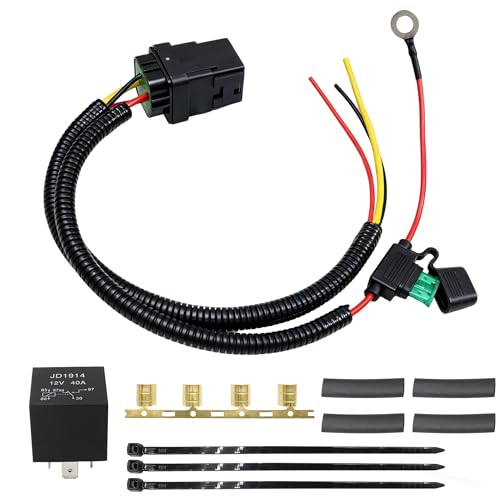 68269523AD Fuel Pump Relay Bypass Wiring Kit Fits for 2011 2012 2013 Dodge Durango for 2011 Jeep Grand Cherokee for Ram 1500 2011 for Chrysler Town Country for 2011 Dodge Grand Caravan CBWPR091AA