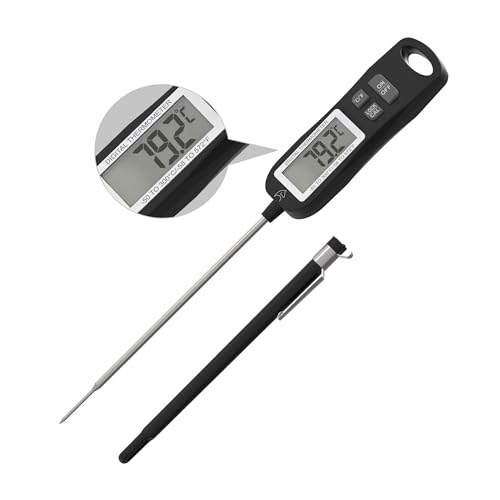 �G�y�C�I�X(Epeios) ���x�v ���� �N�b�L���O���x�v �����p �����p -50���`300�� 14.1cm�̃v���[�u �z�[���h�@�\�t�� �f�W�^�� �����v ���� �o�[�x�L���[ �g���� ���� �V�Ղ� �R�[�q�[ �� �`���R���[�g ���َq �p�����Ȃǂ̉��x�Ǘ�