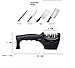 Outdoor Portable Knife Sharpener, Multifunctional Handheld Tungsten Steel Sharpening Tool for Kitchen & Hunting, Afilador de Cuchillos, Removable & Quick Blade Sharpener (B)