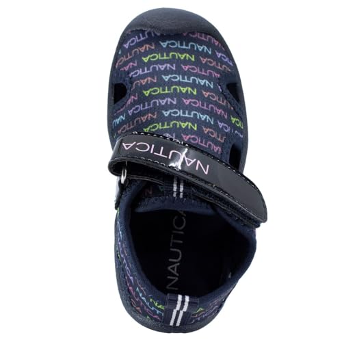 Image of Nautica Kids Water Shoes for Boys Girls Toddler Quick Dry Swim Shoes Aqua Socks Beach Pool Closed Toe Barefoot Summer Watershoes for Toddlers Size 5-12