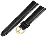 Voguestrap TX39916BK Allstrap 16mm Leather Calfskin Black Watch Strap