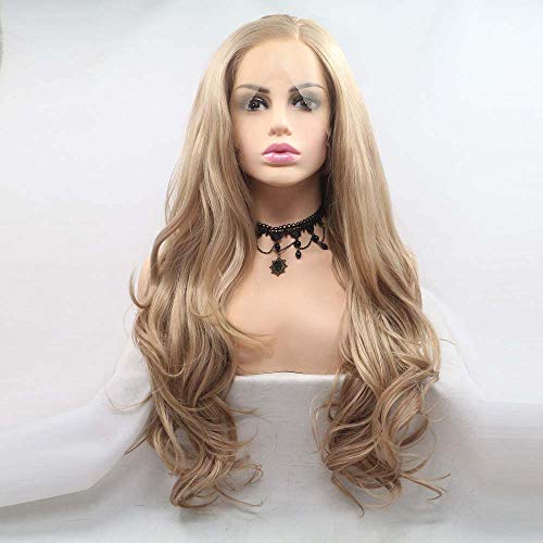 Perruque blonde synthétique pour changer de tête sans abîmer vos cheveux