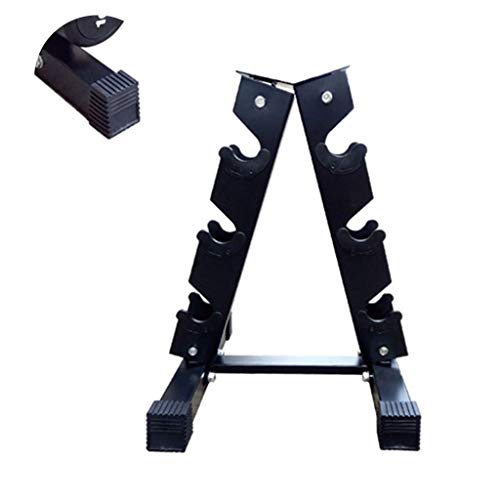 Soportes para mancuernas Mancuerna Bastidor casero de la Aptitud mancuerna Bastidor de...