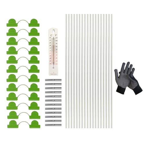 Yonuaret Archi per aiuole rialzate, tunnel per piante, archi a tunnel rialzati, serra, arco rimovibile, per aiuole rialzate, pneumatici da giardino, tunnel per serra