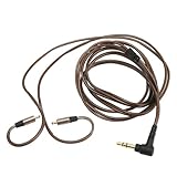 IRock A8 Earphone Replacement Cable - Lossless Upgrade Wire for Earbuds Gold Plated 3.5mm 1.2m Length