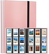 Fotoalbum 200 Fotos - PU Leder Album Für Instax Mini & Polaroid Bilder