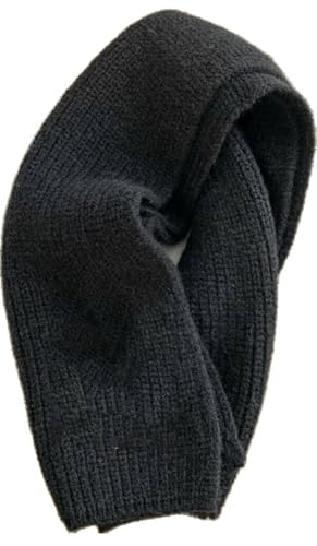 INOGIH Kids Winter Soft Warmer Knit Scarf Fashion Solid Color Toddler Baby Scarves Neck Warmer for Boys Girls