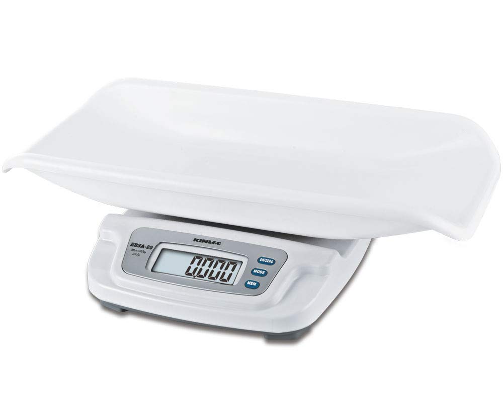 CGOLDENWALL Pèse-bébé numérique 20 kg Plateau 55 x 28 x 7 cm 5 g Capteur haute précision Suivi zéro vibration Arrêt automatique