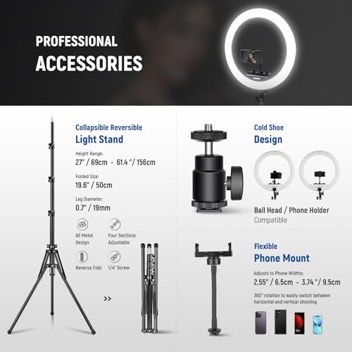Ring Light with Tripod Stand