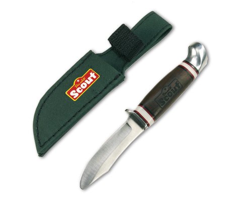 Preisvergleich Produktbild Happy People 19237 - SCOUT Schnitzmesser mit abgerundeter Spitze, aus rostfreiem Edelstahl