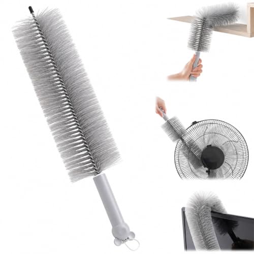 Upgrade Fan Cleaning Brush, Bendable Microfiber Duster