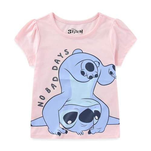 Image of Disney Lilo & Stitch Angel Girls Short Sleeve T-Shirt for Big Kids