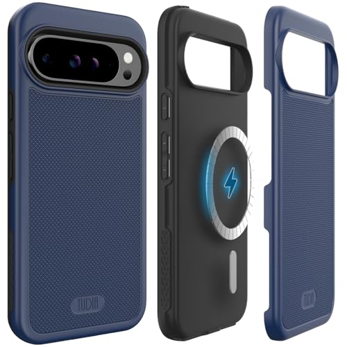 Image of TUDIA MergeGrip [Magsafe Compatible] for Pixel 9 Pro XL Case - Indigo Blue