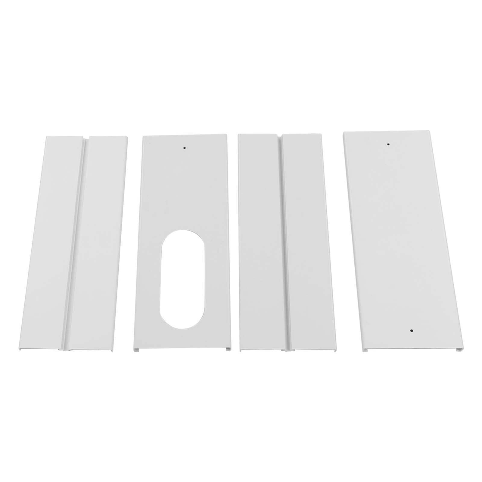 Kit de ventilación de aire acondicionado para ventana, kit portátil para aire acondicionado y ventana, apto para todos los sistemas de aire acondicionado con manguera de escape de 5,1 pulgadas, aire