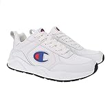 Champion Mens 93 Eighteen Block Sneaker (12, White, Numeric_12)