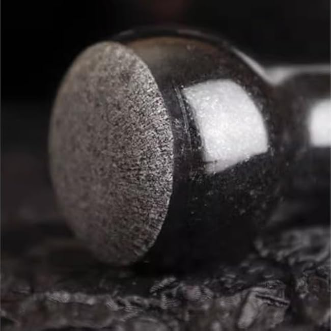 Mortar and Pestle Set Household Stone Mortar Garlic Pounder Kitchen Garlic Mortar Old Fashioned Grinder Pestle Set Seasoning Spice Tools(13x10cm)