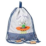 Enso Alien Space Bolsa de Merienda Beige 27x34x0,1 cms Poliéster