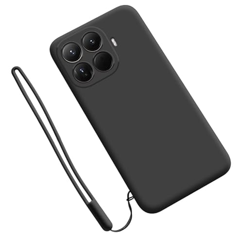 LUNBER-ARMOR�EFor Xiaomi 17T Pro �P�[�X 17TPro �ϏՌ� �J�o�[ �X�g���b�v�t�� TPU �\�t�g�P�[�X For �V���I�~17T Pro �v��(�u���b�N)