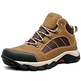 [MOUNTEK] 防水 トレッキングシューズ レディース メンズ 登山靴 ハイキングシューズ 幅広 4E 耐滑底 衝撃吸収 ミッドソール 高耐久 靴 マウンテック MT2000 ブラウン 28.0