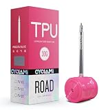 CYCLAMI 30g TPU インナーチューブ 700x18/23/25/28/30/32C ロードバイク チューブ 自転車用 700c 超軽量 高耐久性 金属仏式バルブ長 65mm (1P-30g-65)